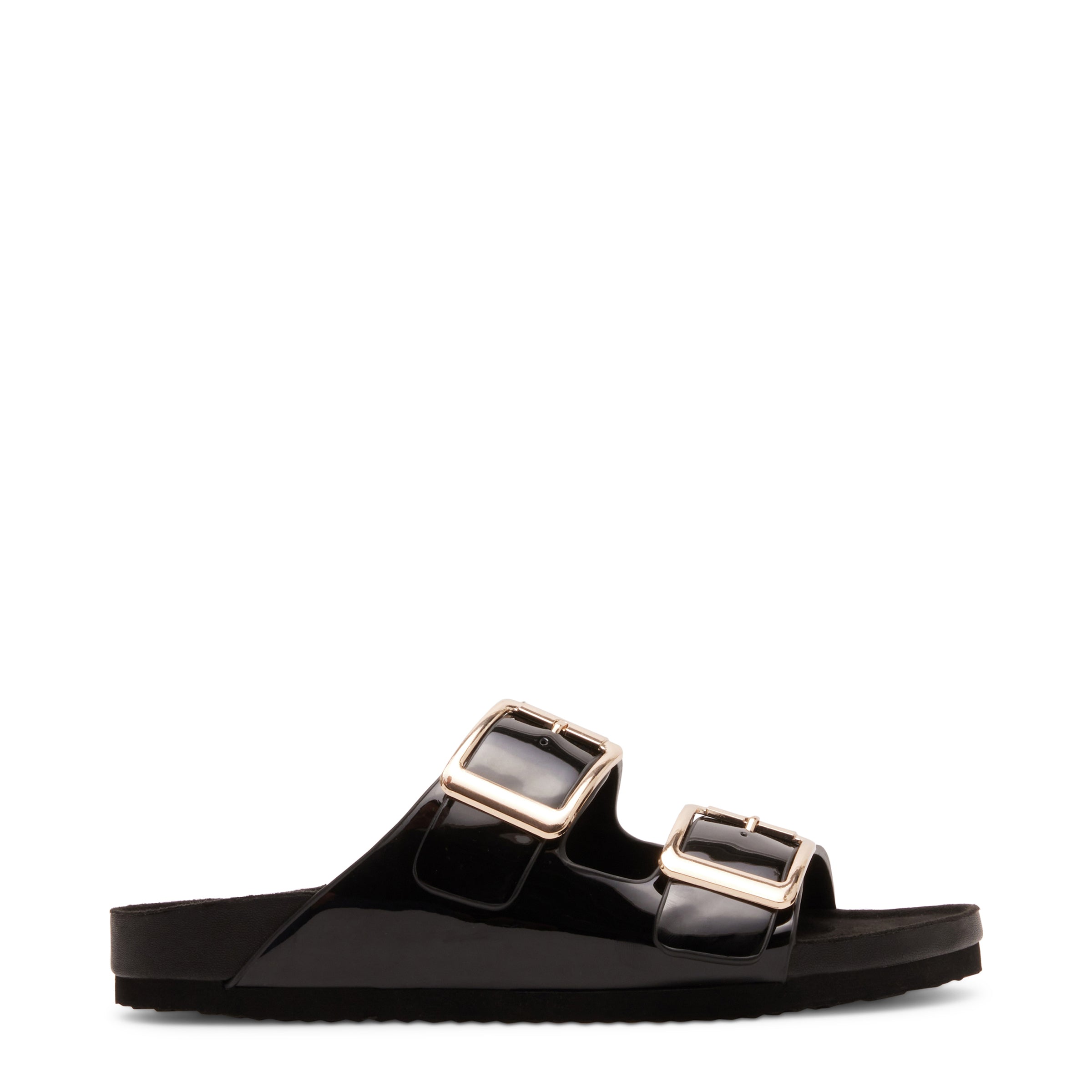 Sandalias planas Bodiee negras Steve Madden – Steve Madden Colombia