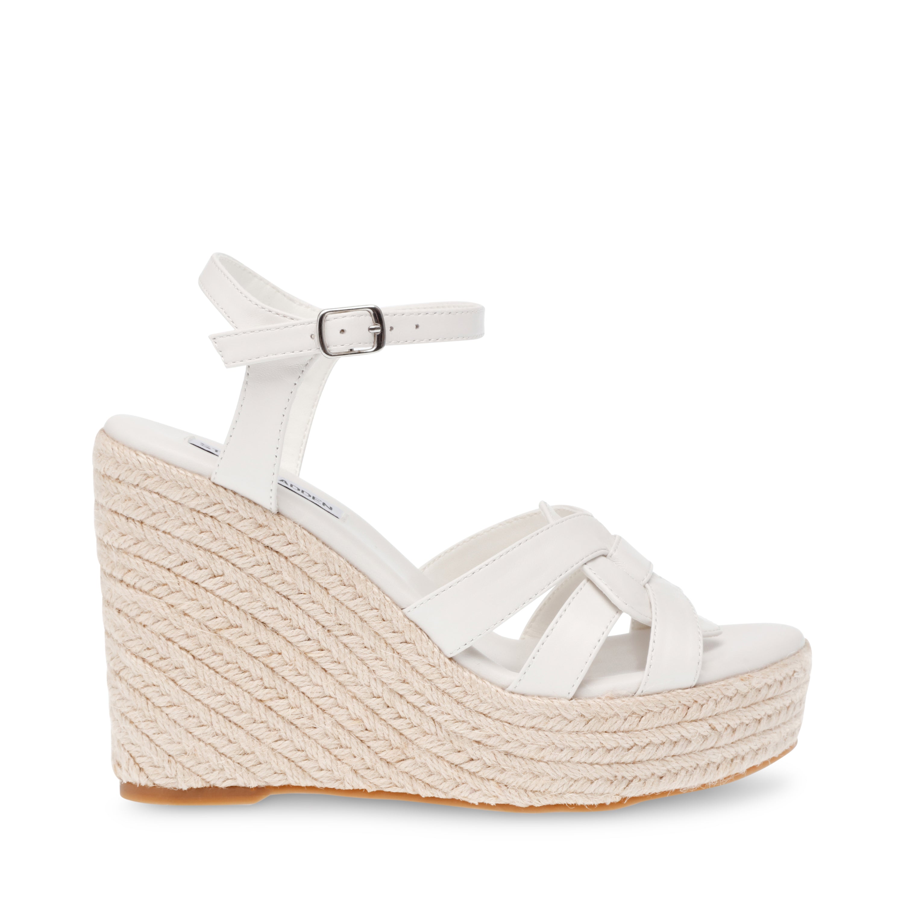 Sandalias de plataforma Witty blancas Steve Madden – Steve Madden