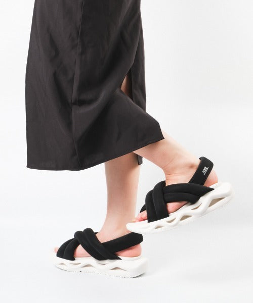 Sandalias planas Hurdle 2 negras