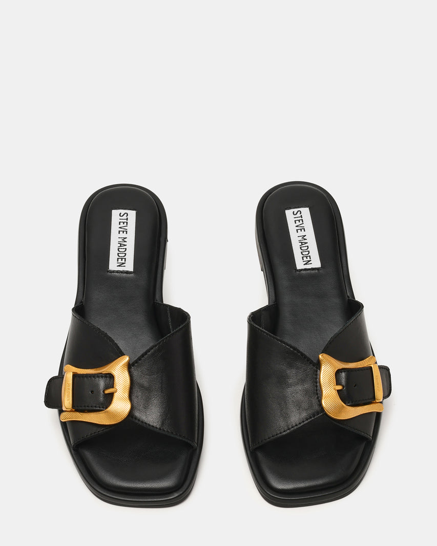 Sandalias planas Abigayle Negras - view 4