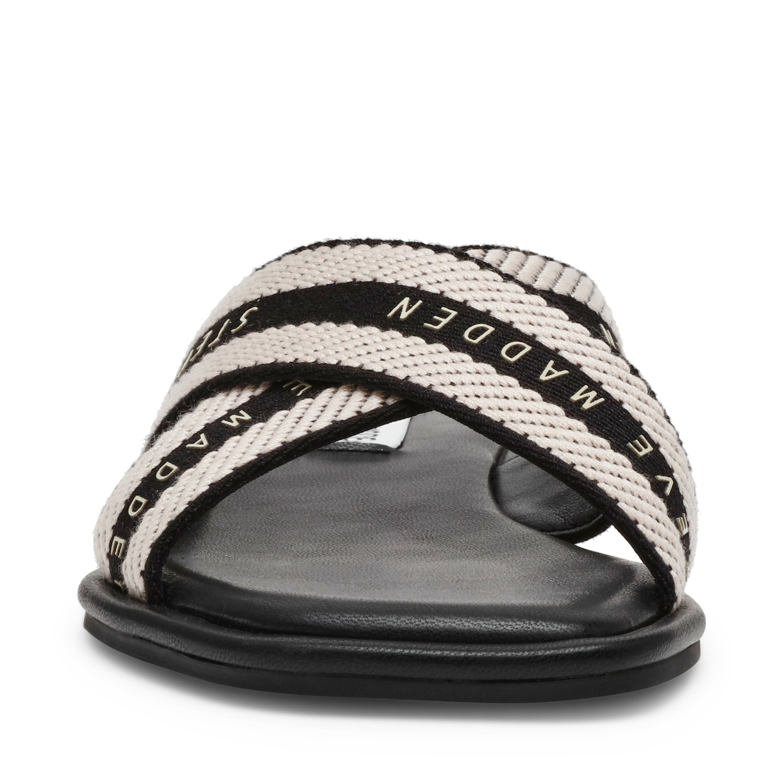 Sandalias Planas Arrows Negras - view 4
