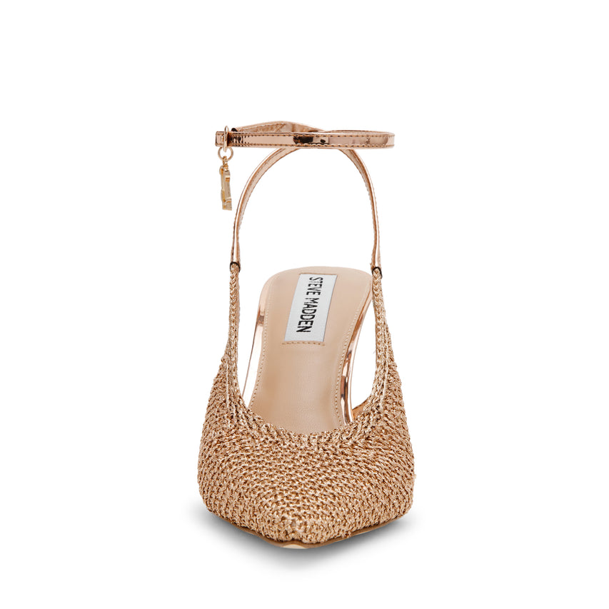 Tacones Stiletto Ascension Doradas