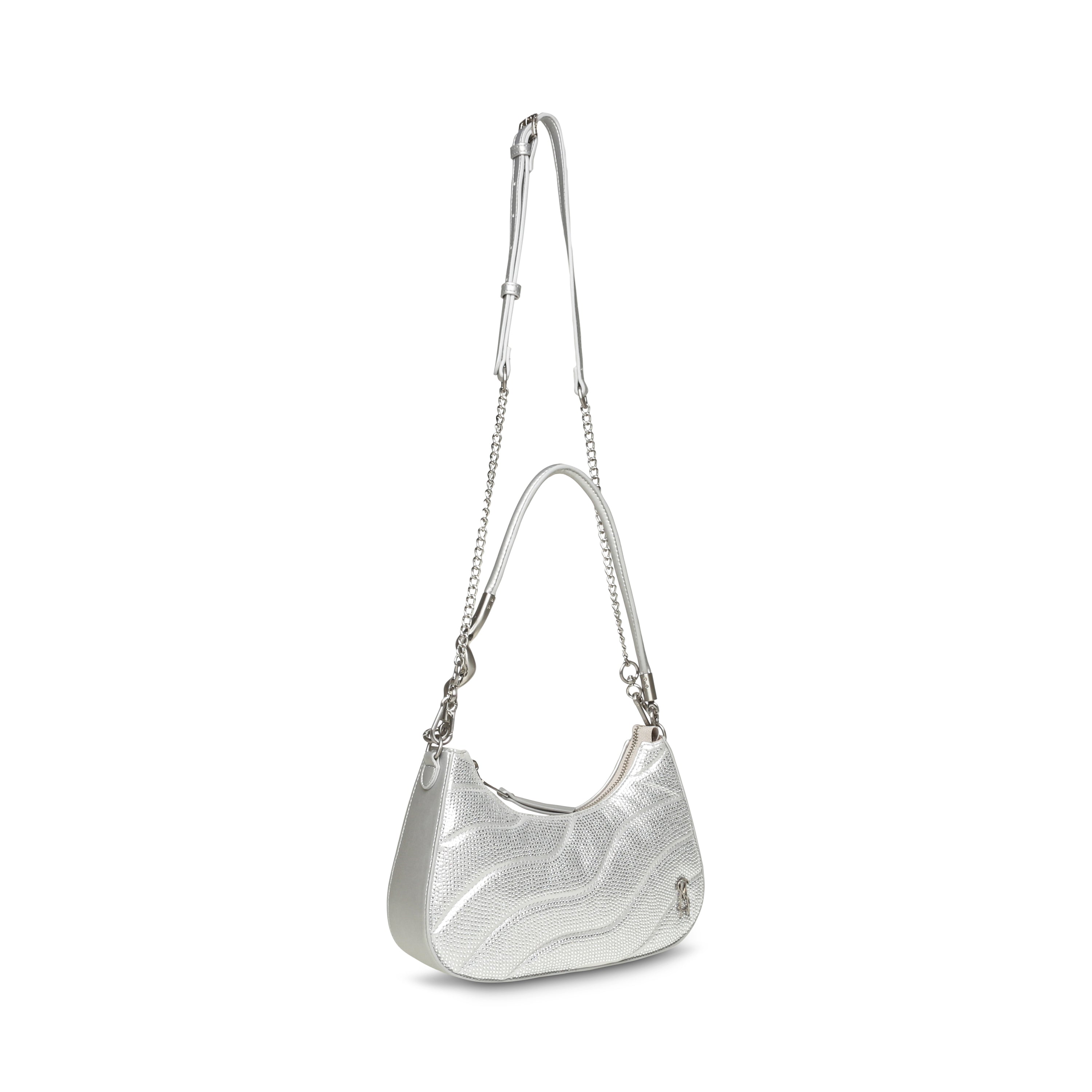 Cartera Bazura-S Plateada - view 4