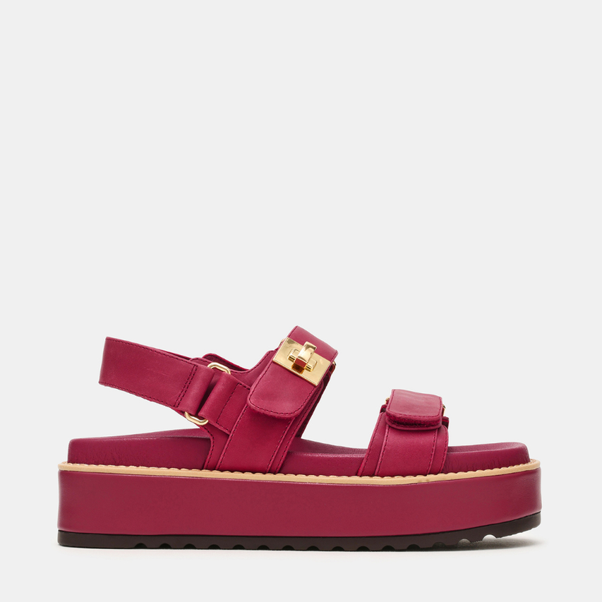 Sandalias planas Bigmona Vinotinto
