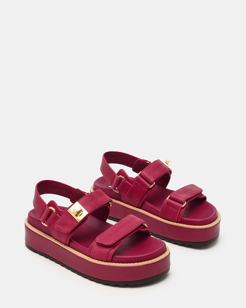 Sandalias planas Bigmona Vinotinto - view 2