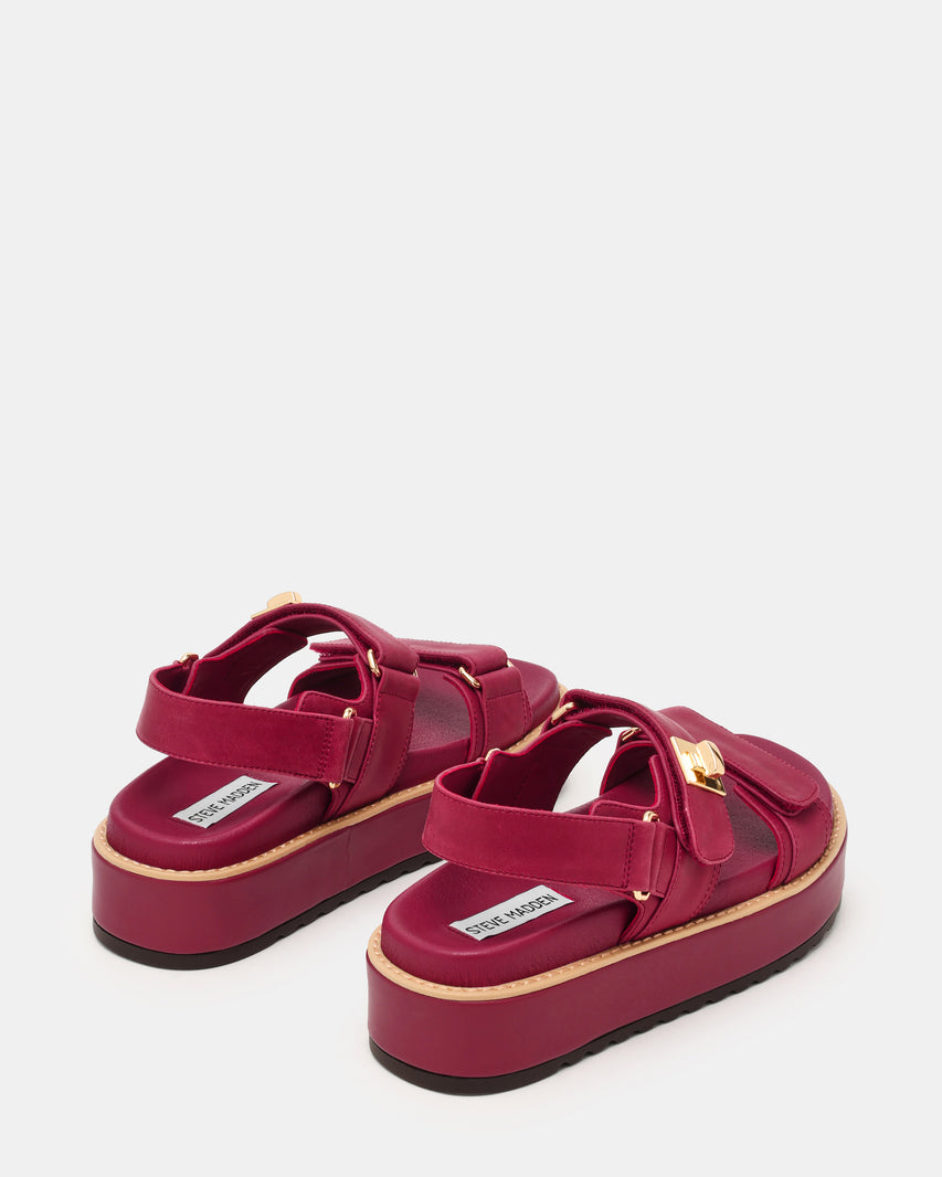 Sandalias planas Bigmona Vinotinto - view 3