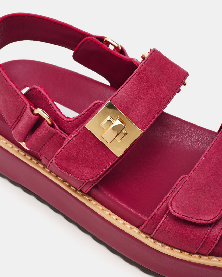 Sandalias planas Bigmona Vinotinto - view 5