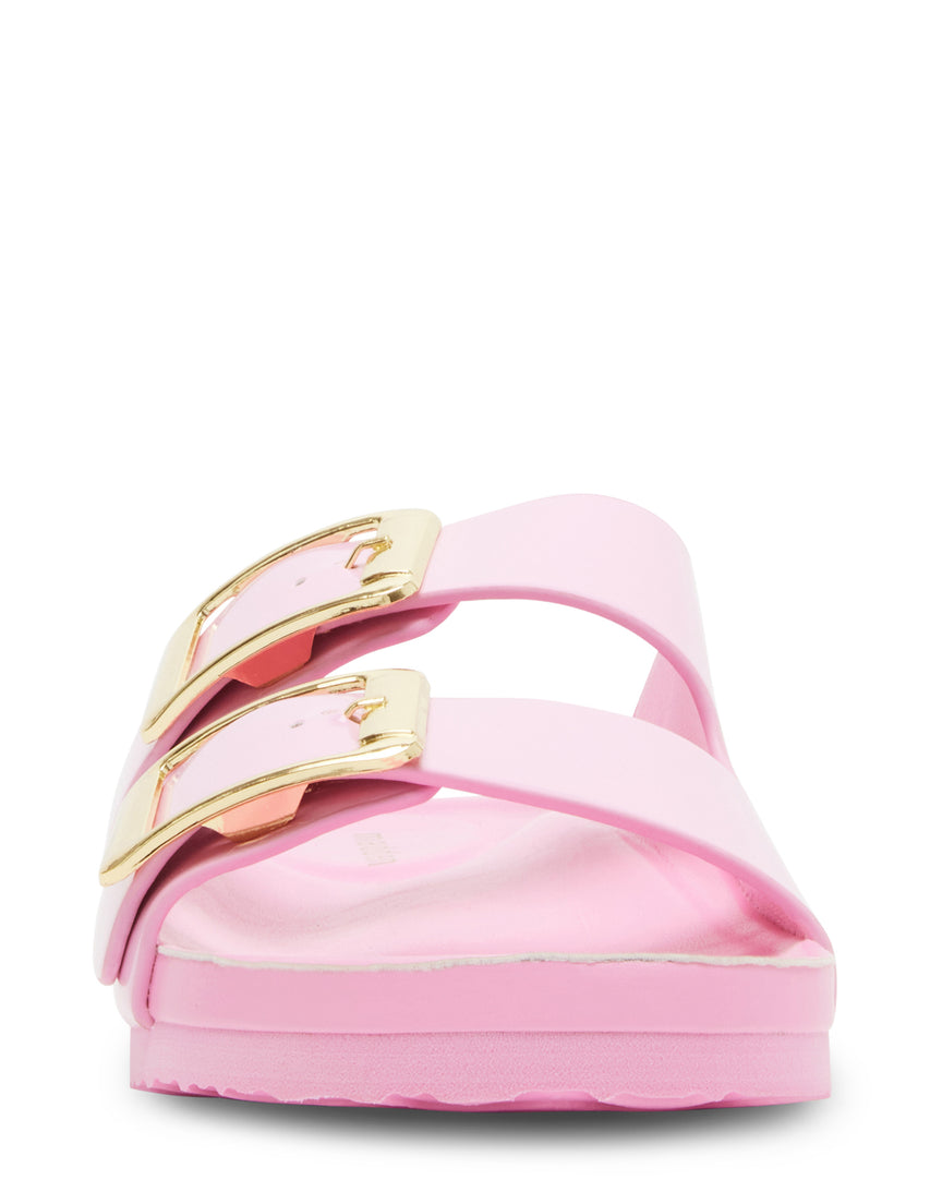 Sandalias planas Bodiee Rosado - view 4