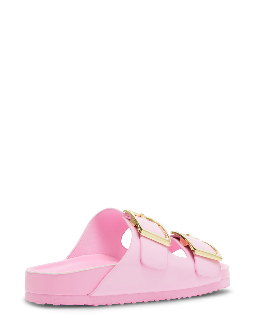 Sandalias planas Bodiee Rosado - view 3