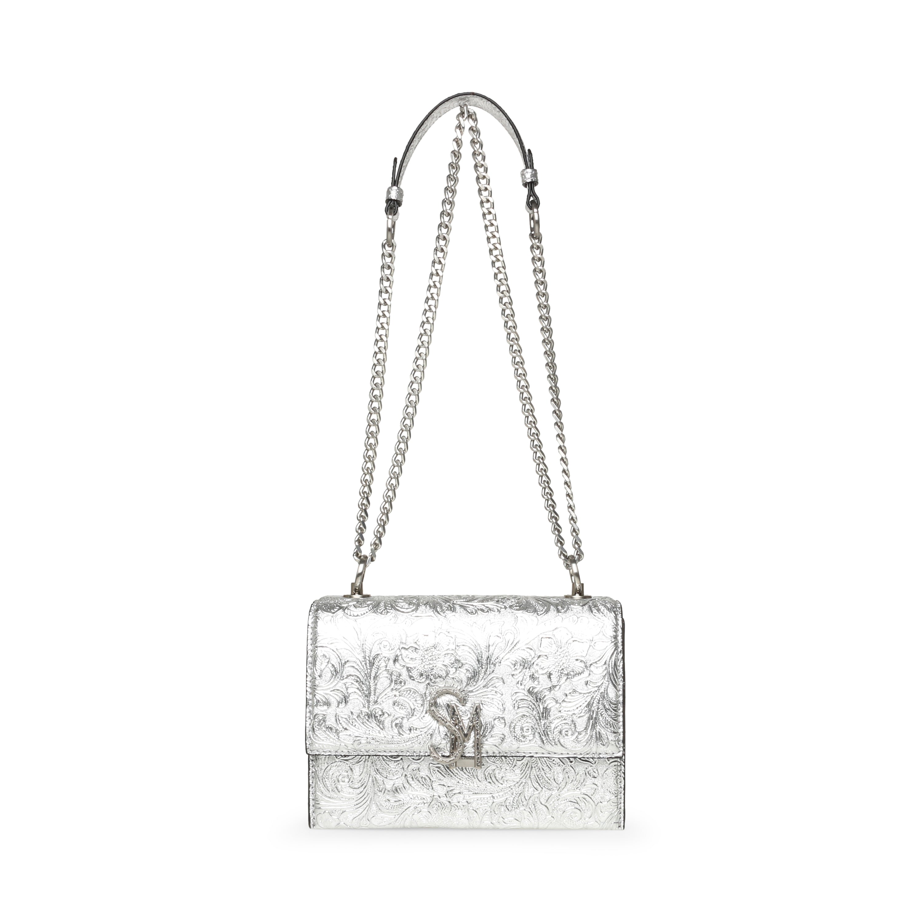 Cartera Bpaysons Plateada