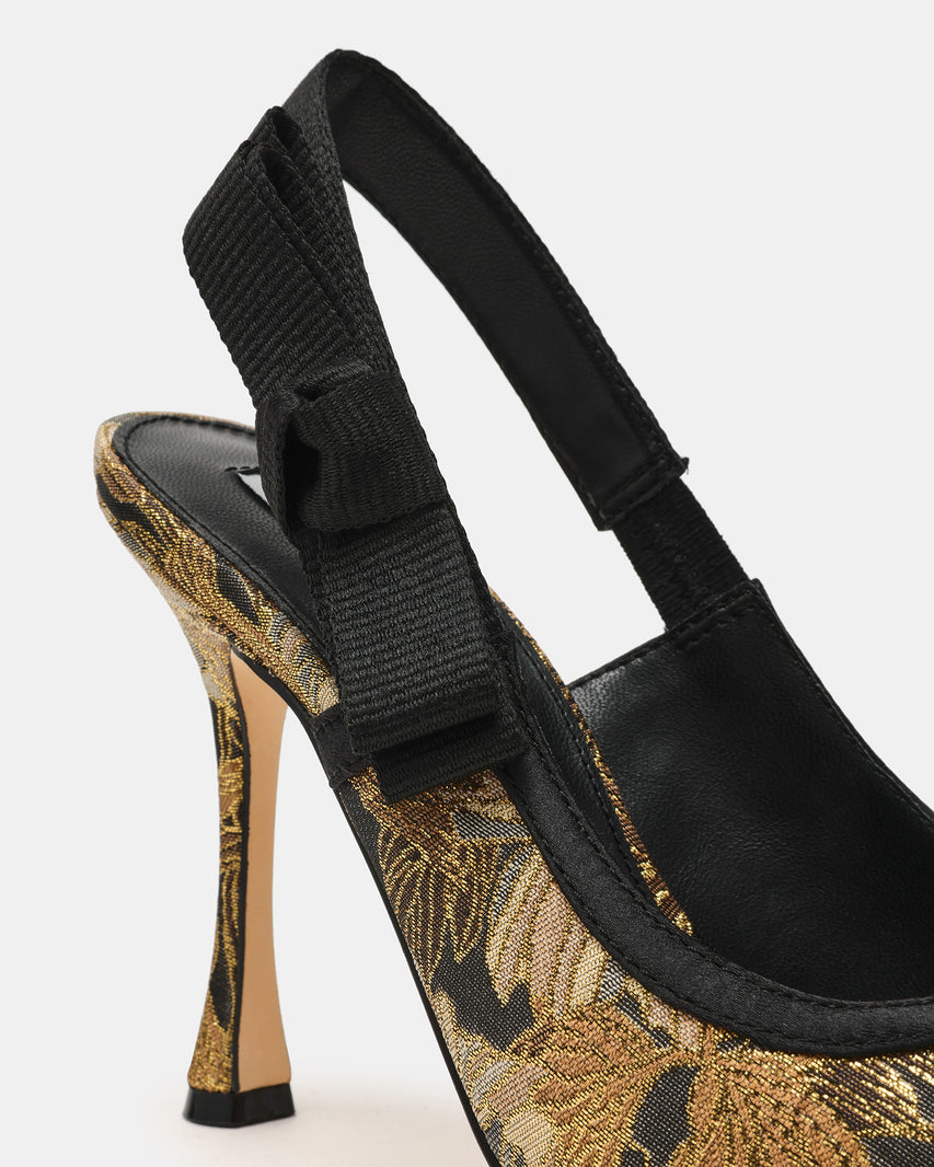 Tacones Stiletto Brylie-Fb Dorados - view 8