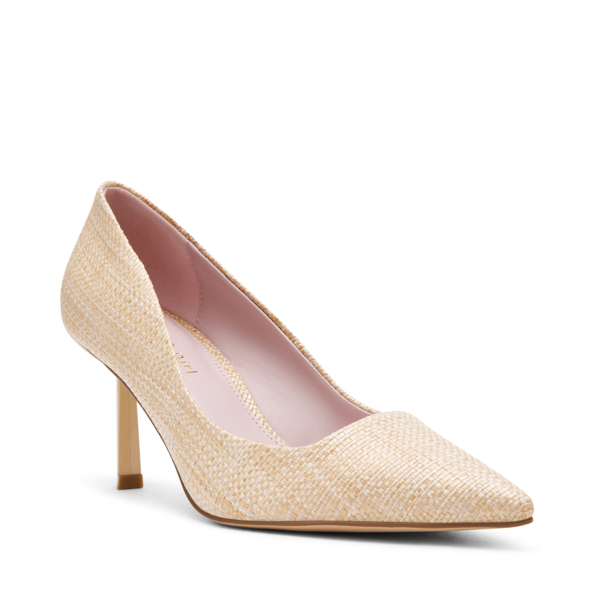 Tacones Stiletto Brynnn Raffia Beige - view 2