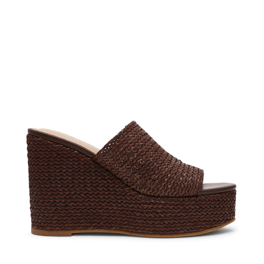 Sandalias de plataforma Cassi Café