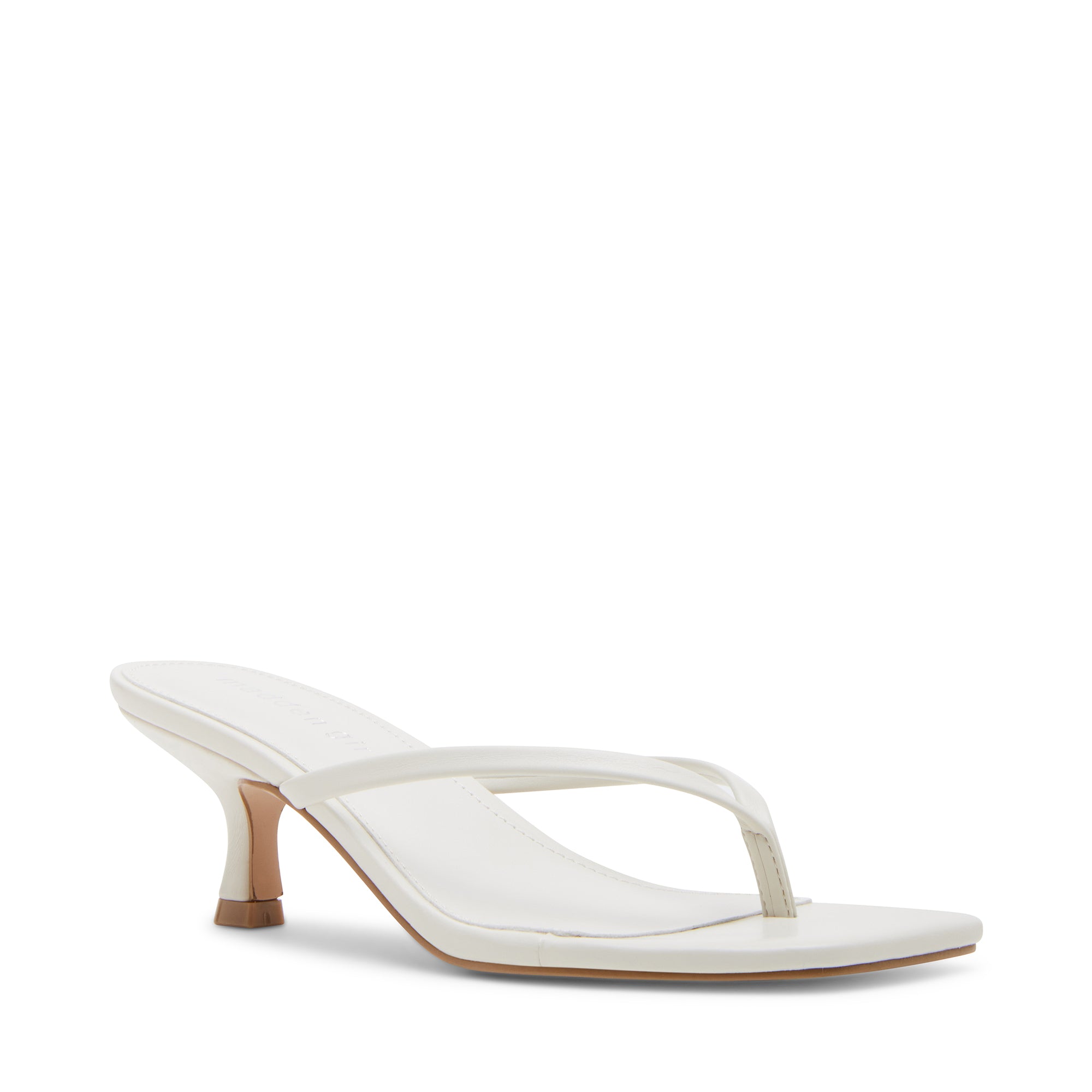 Sandalias planas Charlenne Hueso - view 2