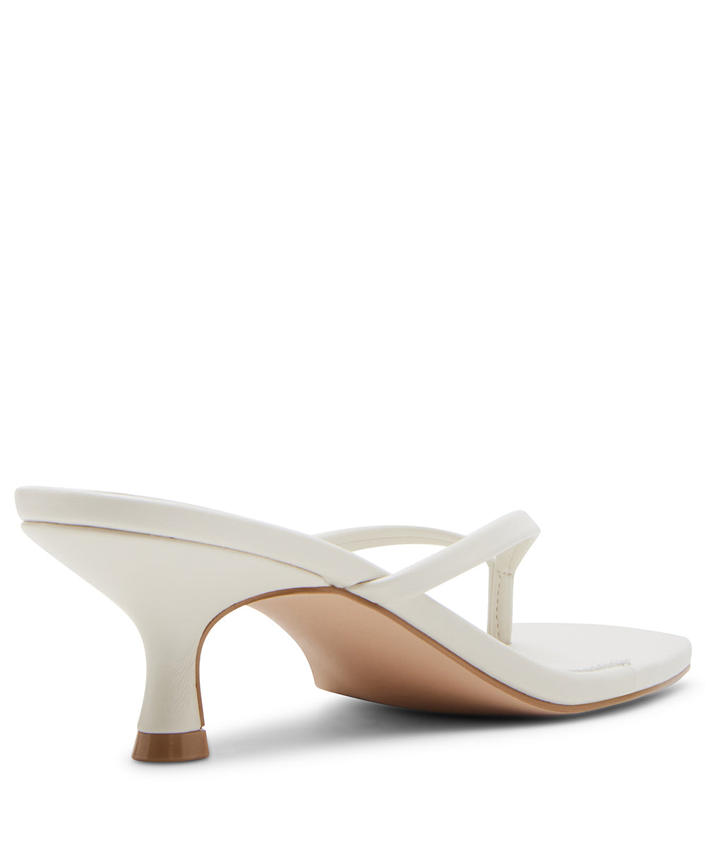 Sandalias planas Charlenne Hueso - view 3