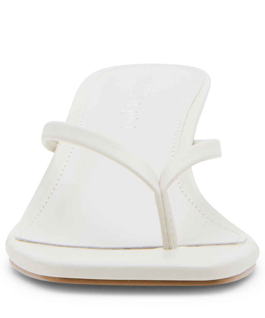 Sandalias planas Charlenne Hueso - view 4