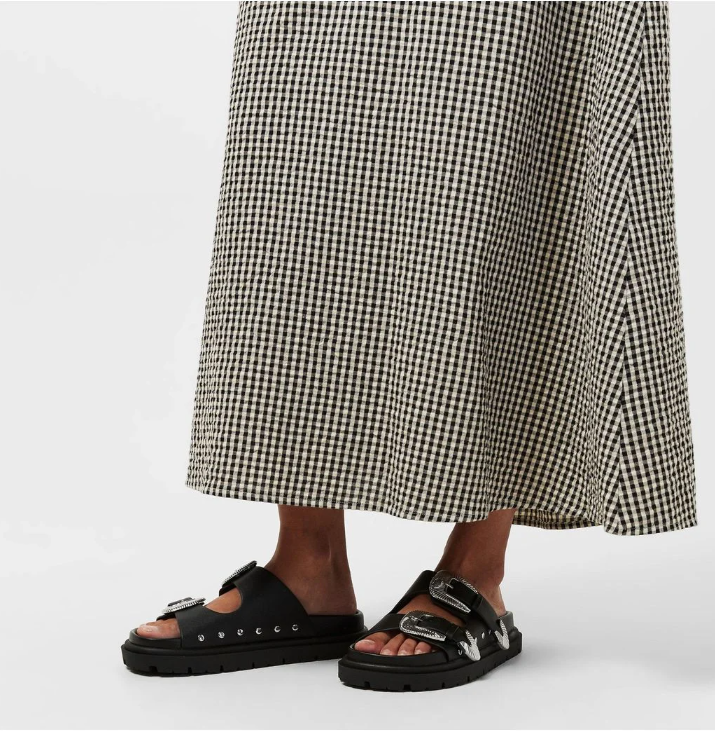 Sandalias Outcast Negras - view 2