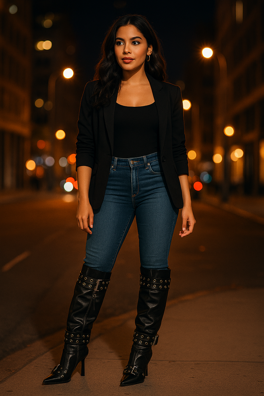 Botas Showcaser Negras