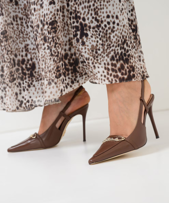 Tacones Stiletto Dossier Café - view 2