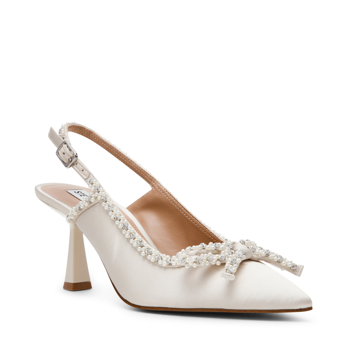 Tacones Stiletto Florissa Blancos - view 2