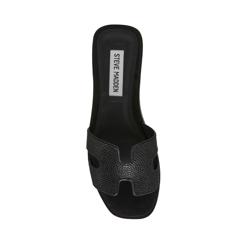 Sandalias planas Hadyn-Cnr Negras - view 6