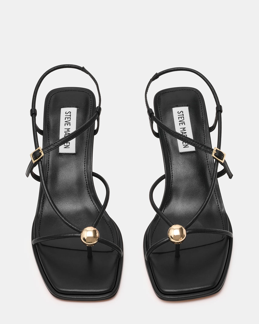 Sandalias de tacón Jackpots Negras