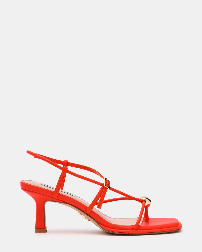 Sandalias de tacón Jackpots Rojas
