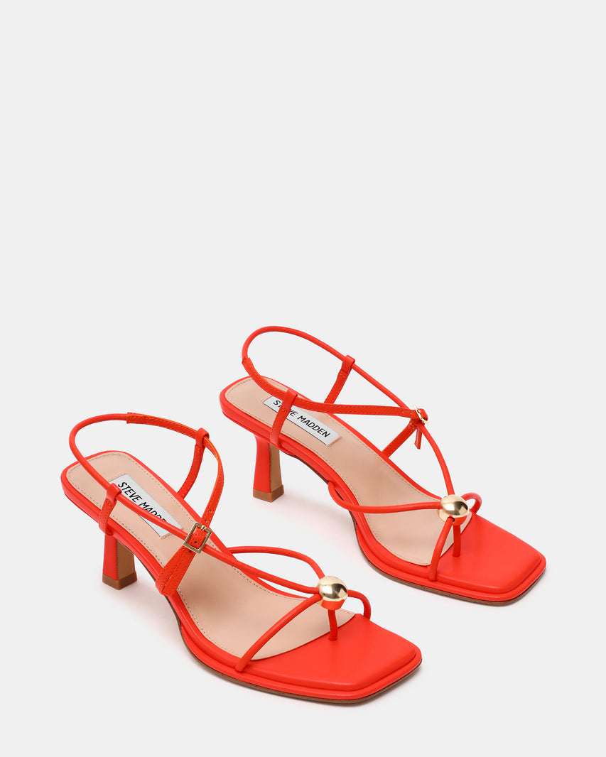 Sandalias de tacón Jackpots Rojas - view 2
