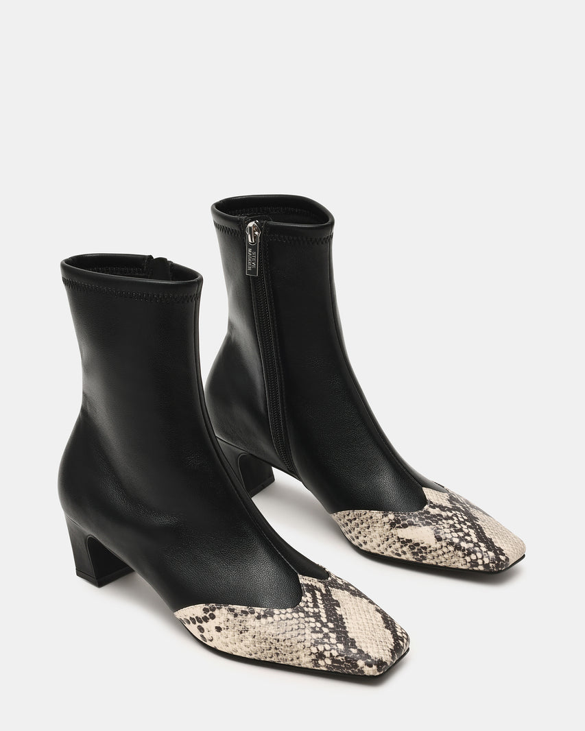 Botines Jeter-A Negros y animal print - view 3