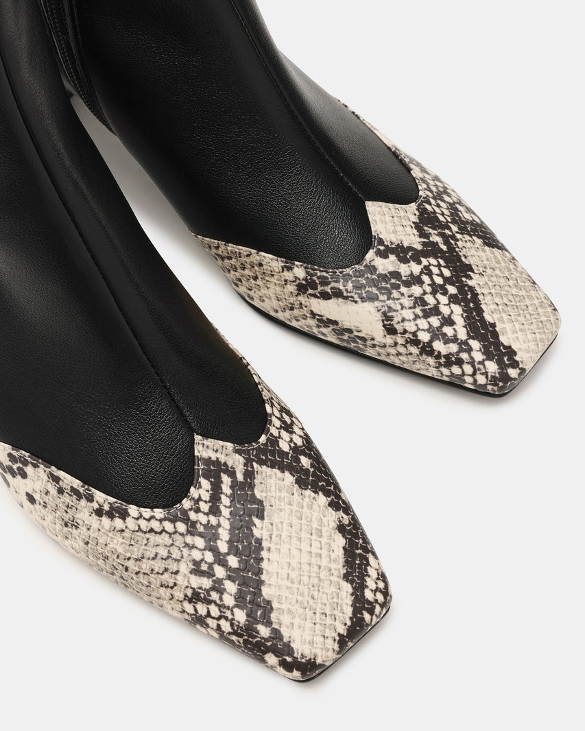 Botines Jeter-A Negros y animal print - view 6