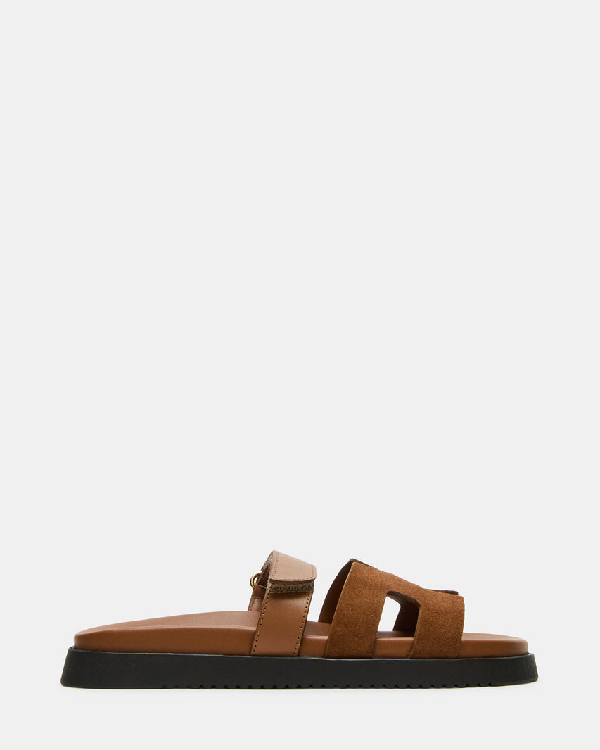 Sandalias Planas Mayven Marrón