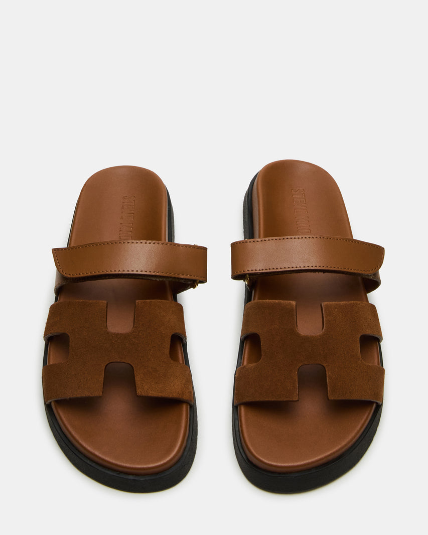 Sandalias Planas Mayven Marrón - view 5