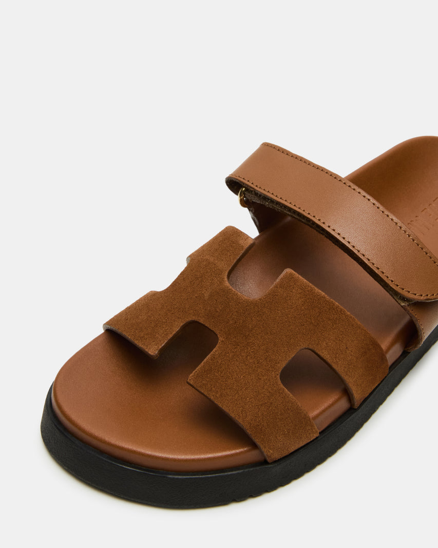 Sandalias Planas Mayven Marrón - view 6