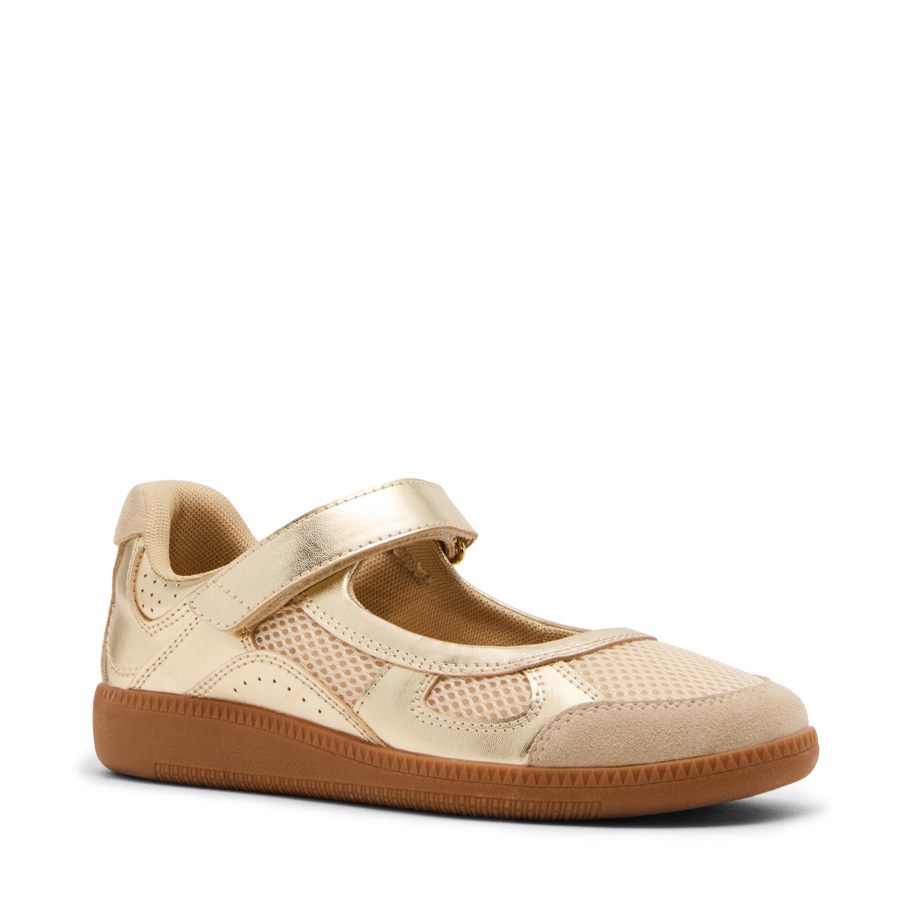 Tenis Mellow Dorados - view 2