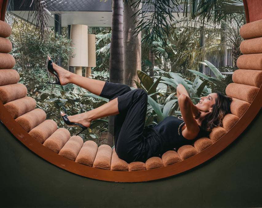 Sandalias de tacón Executive Negras