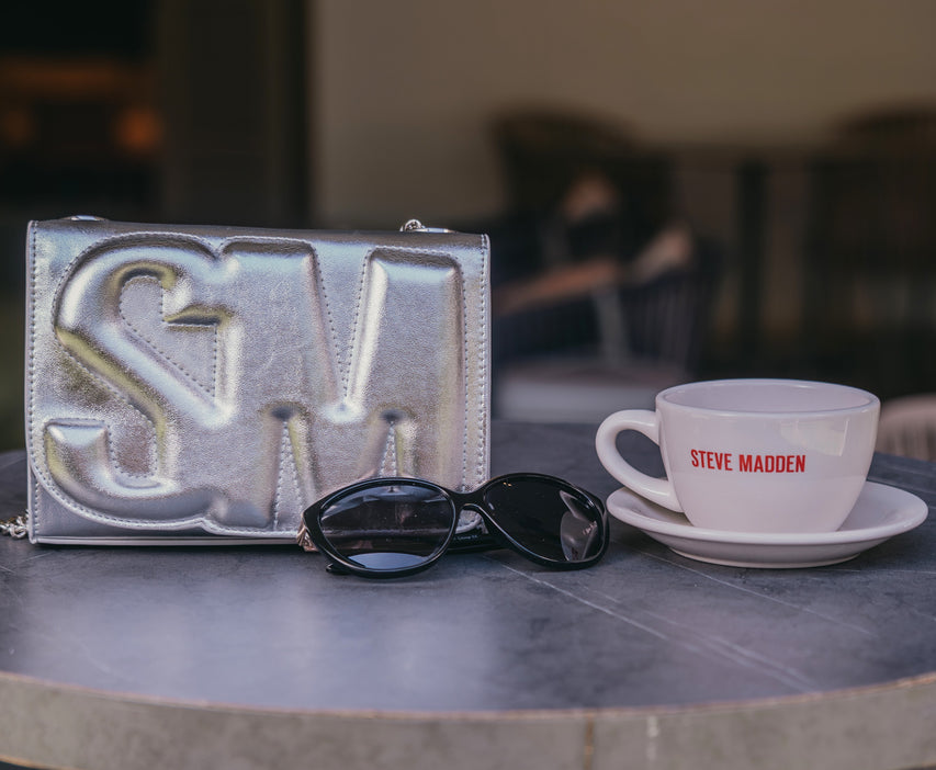 Cartera Bzoie Plateada