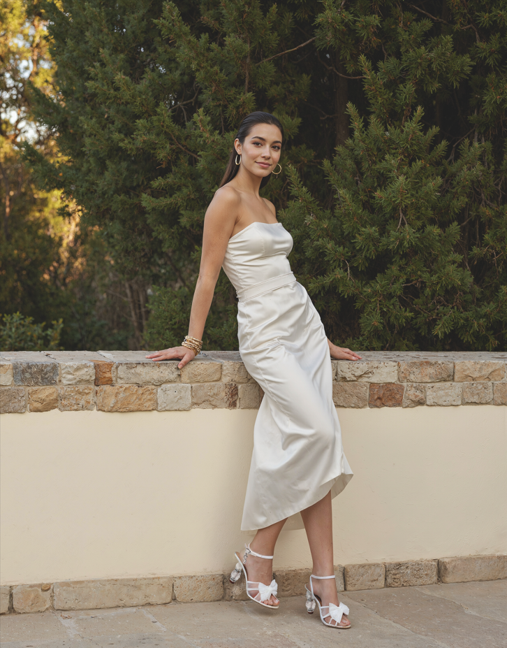 Sandalias de tacón Nuptial blancas