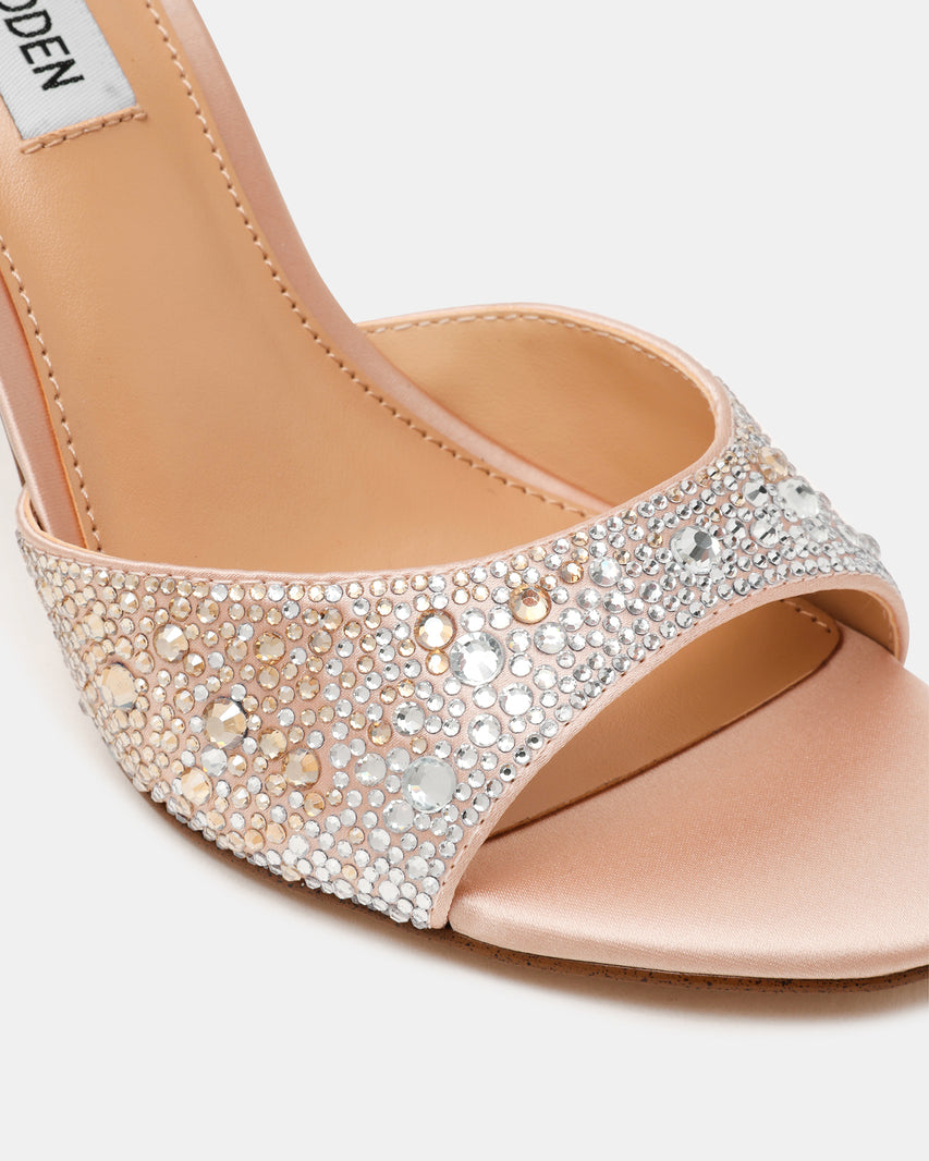Tacones Stiletto Raquelle Beige Brillantes - view 8