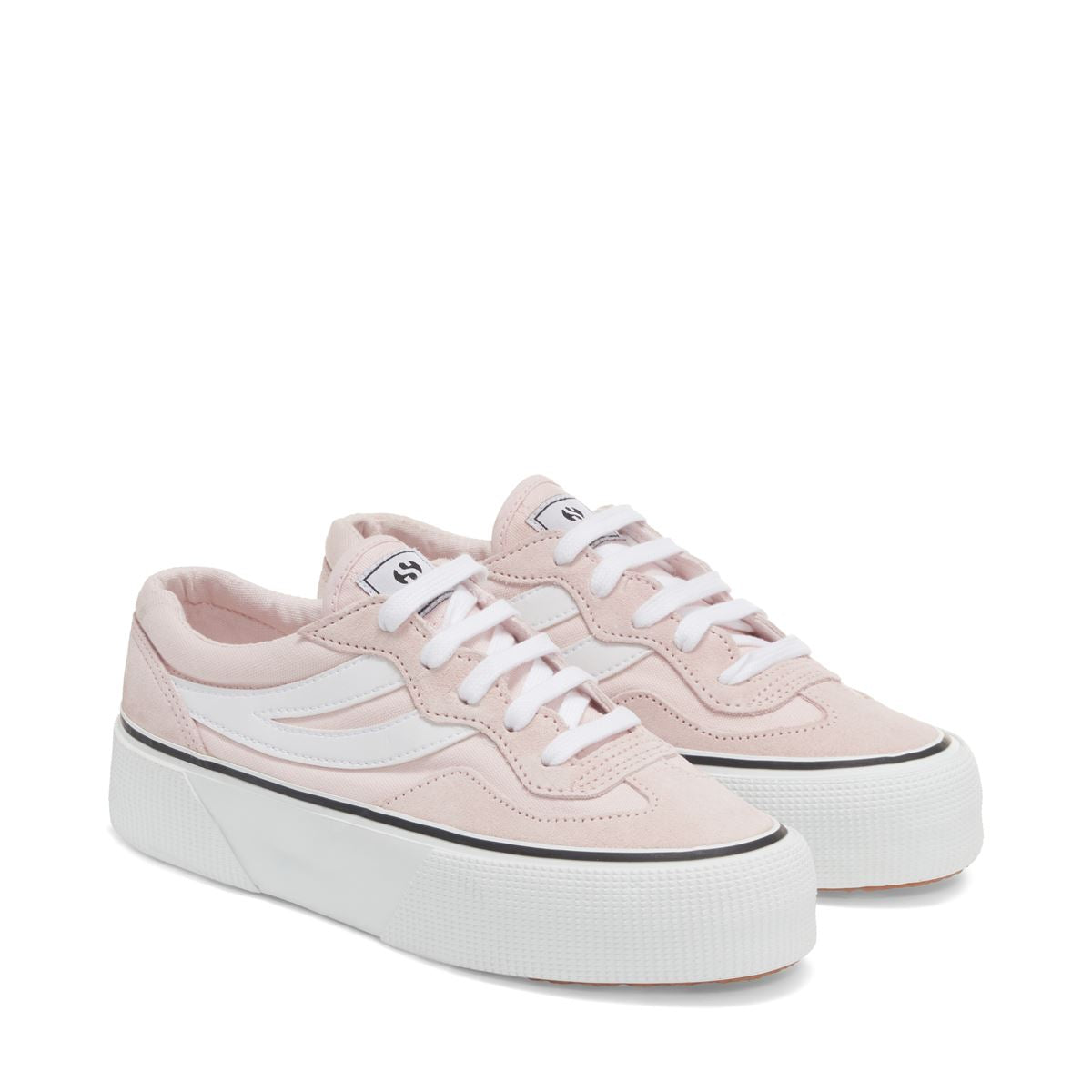 3041 REVOLLEY COLORBLOCK PLATFORM A5X-Pink Ish-White- Hover Image