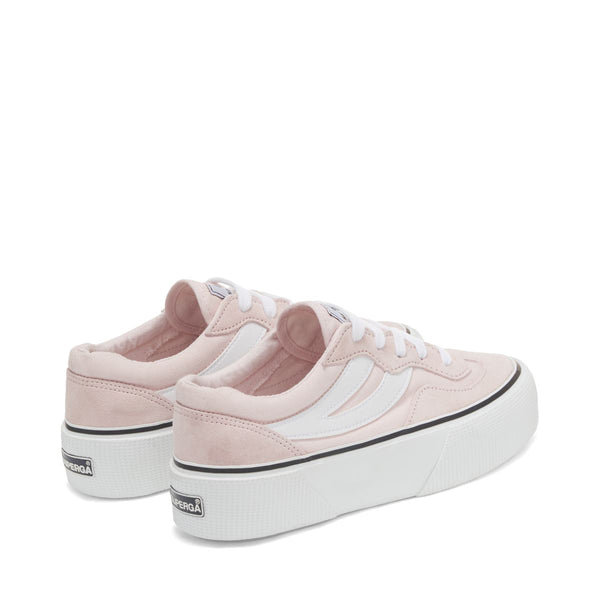 3041 REVOLLEY COLORBLOCK PLATFORM A5X-Pink Ish-White