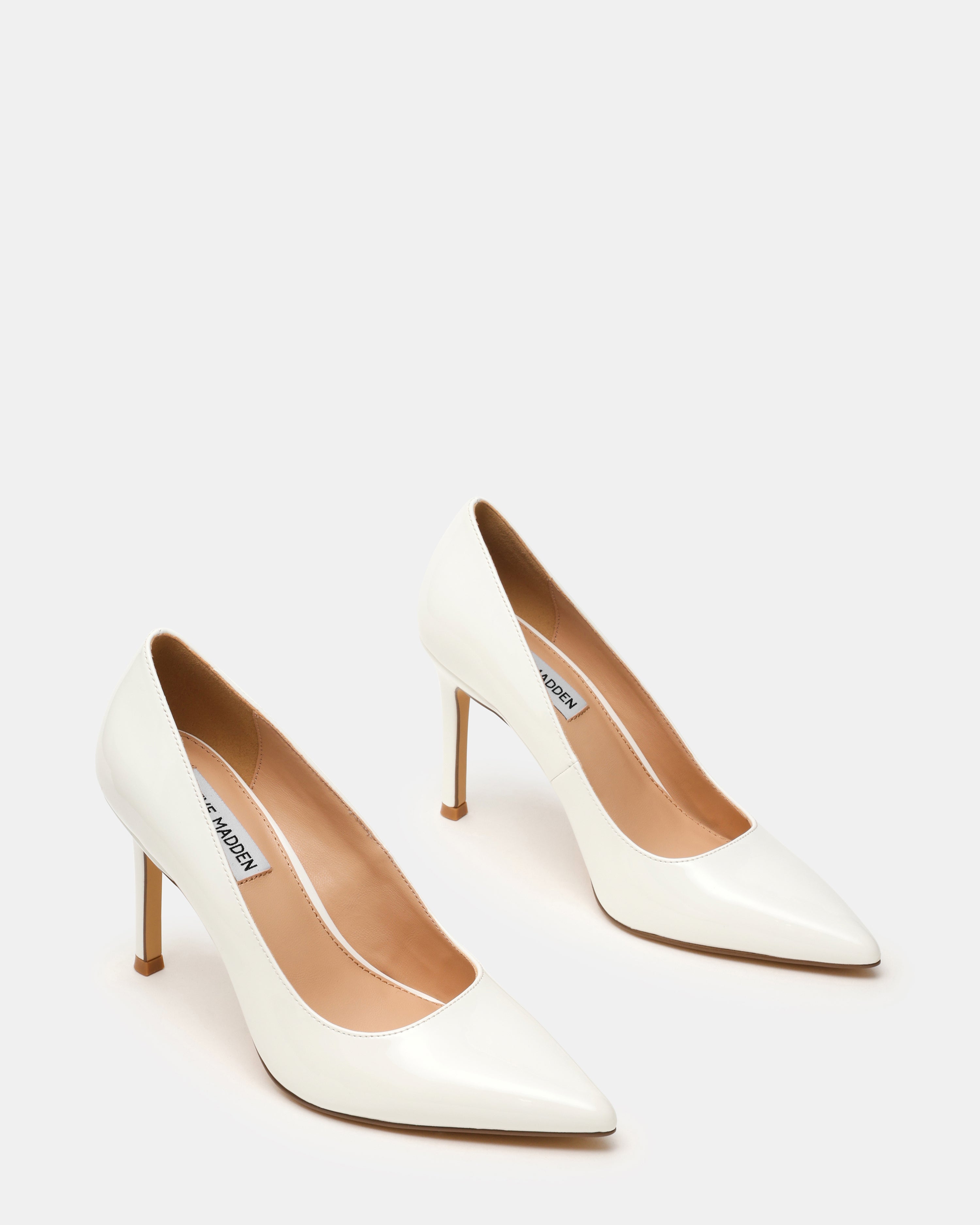 Tacones Stiletto Secured Blancos - view 2