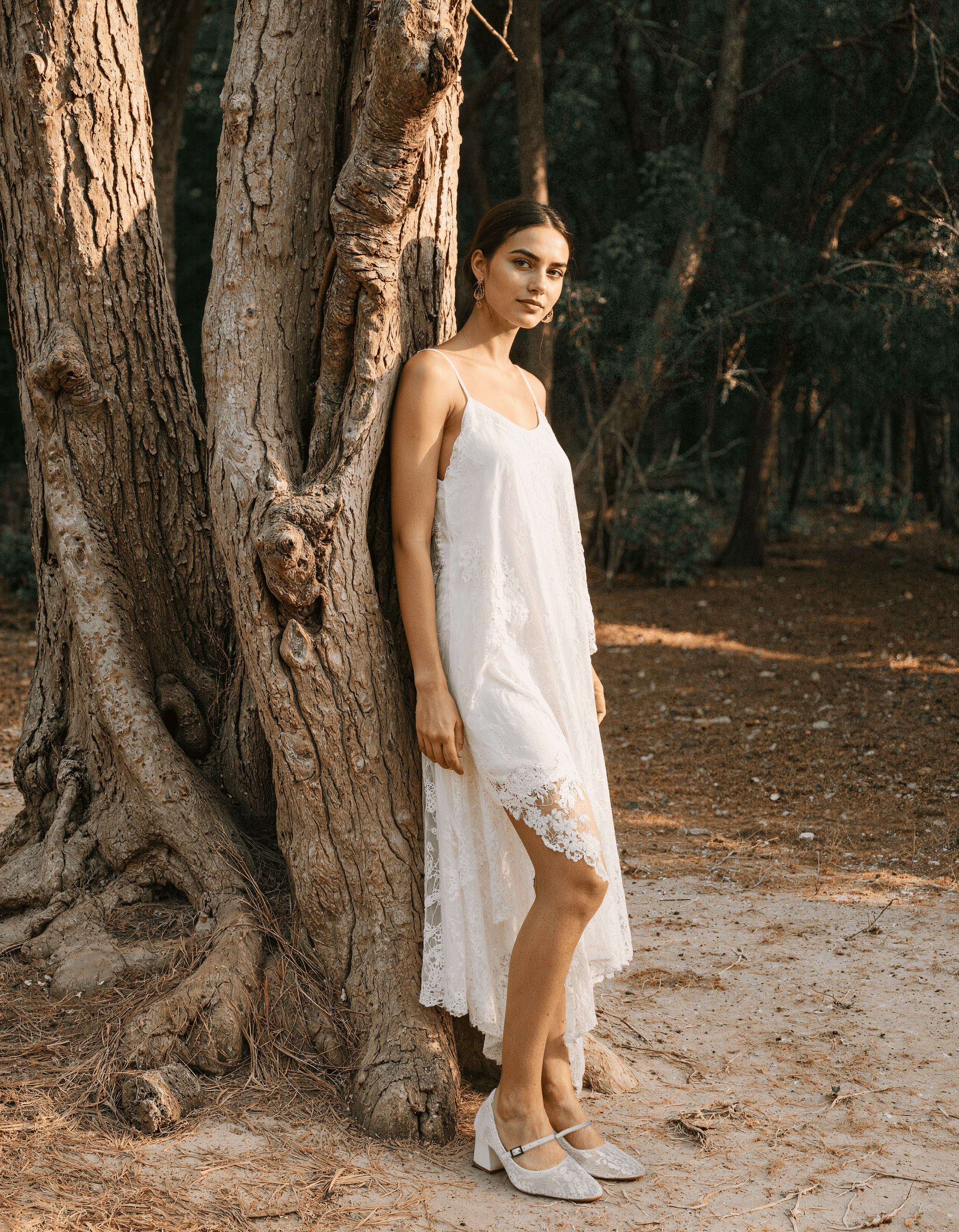 Tacones Stiletto Hawke-L Blancos