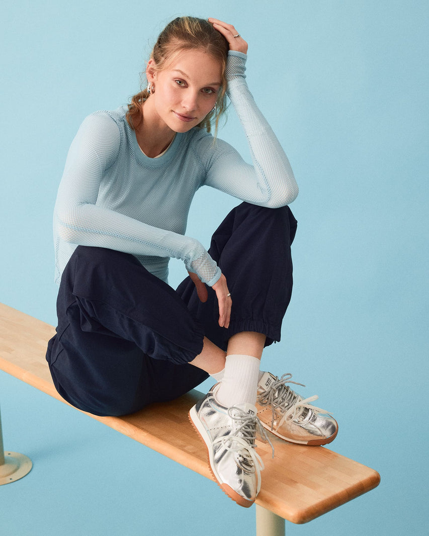 Tenis Mirage-Sm Plateados