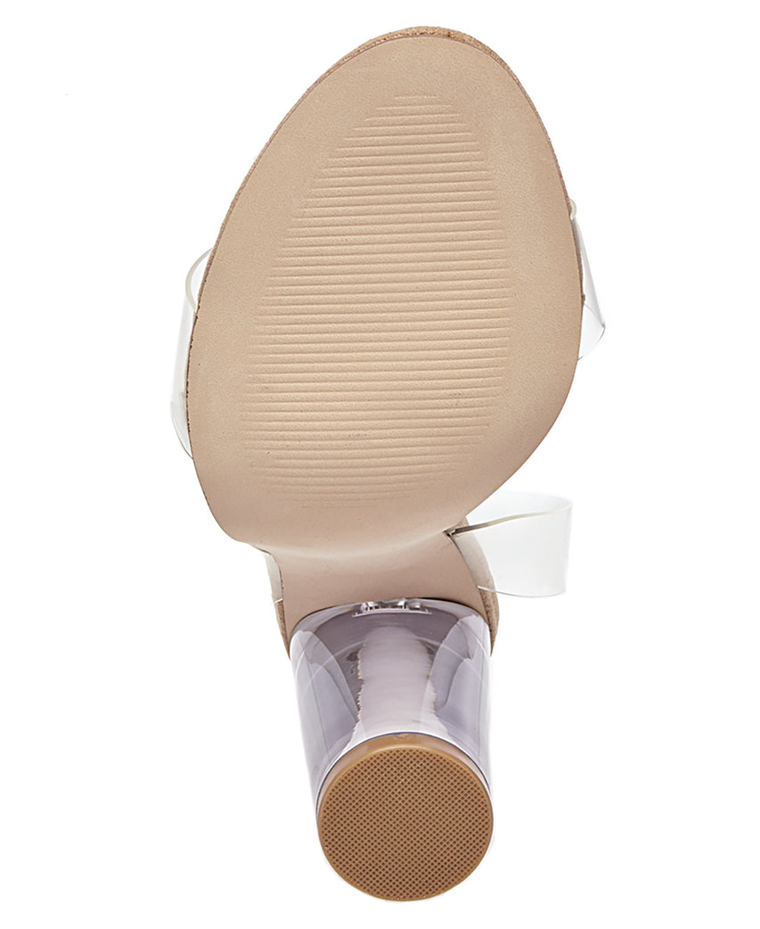 Sandalias de tacón Clearer Transparente