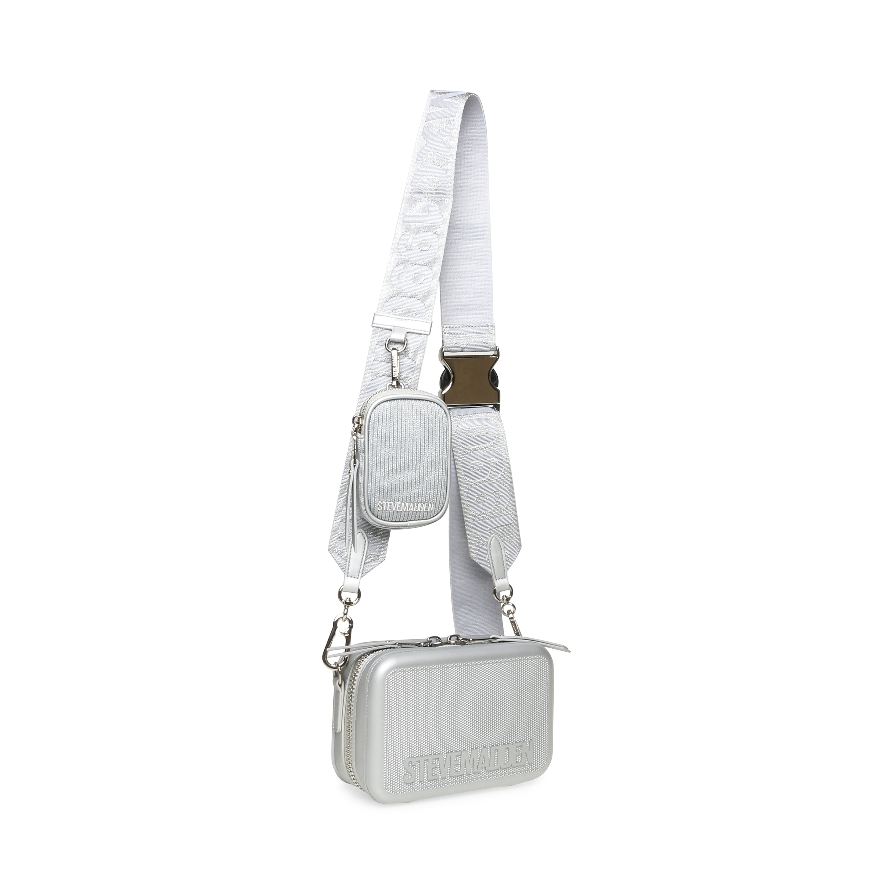 Cartera Bsacha-3 Plateada