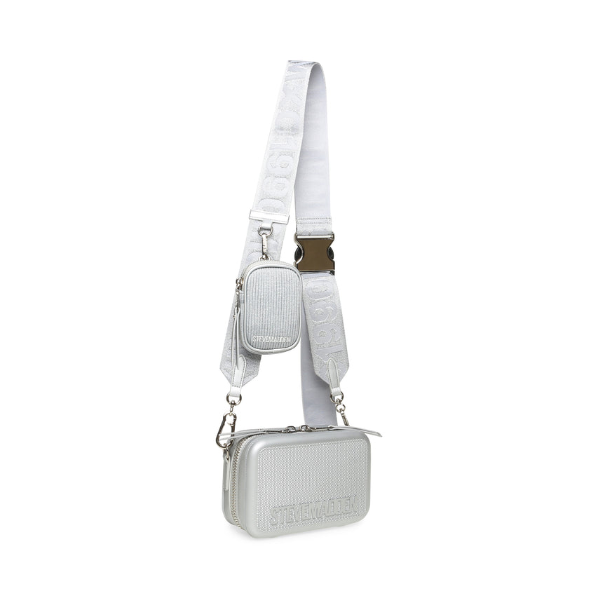 Cartera Bsacha-3 Plateada