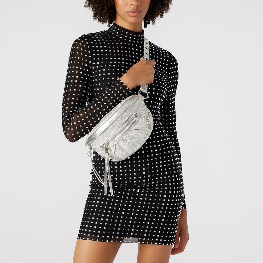 Cartera Bvina-R Plateada