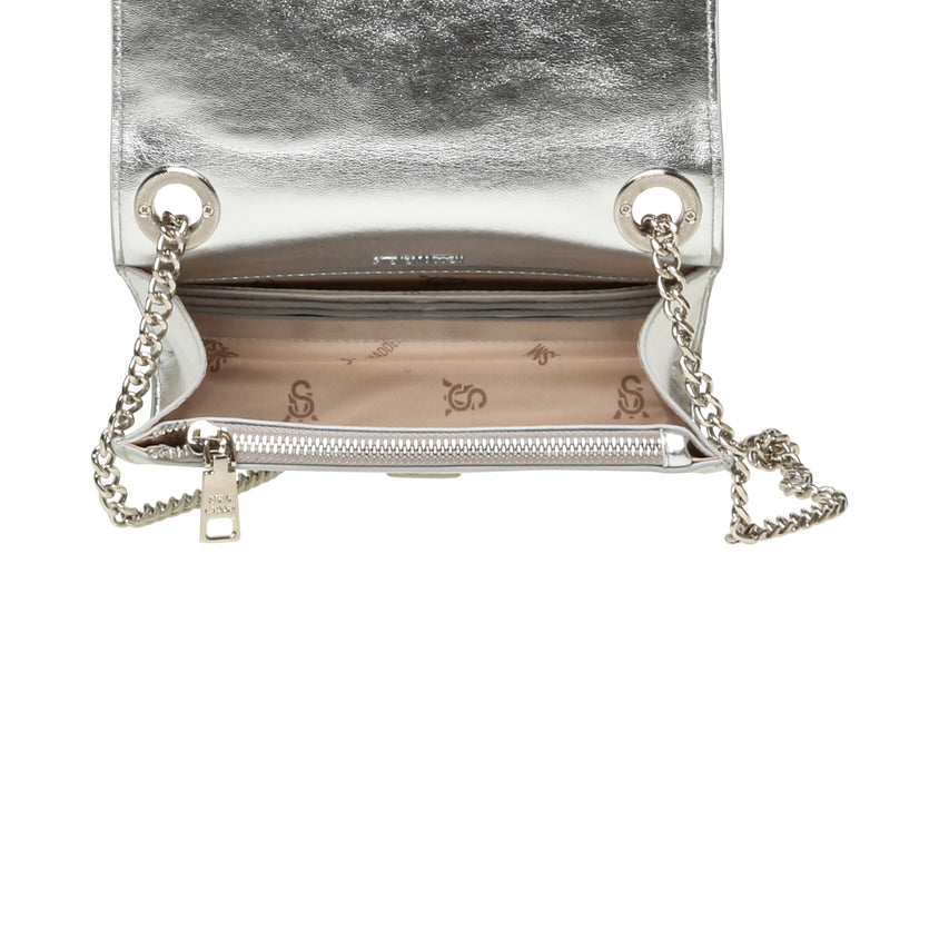 Cartera Bzoie Plateada