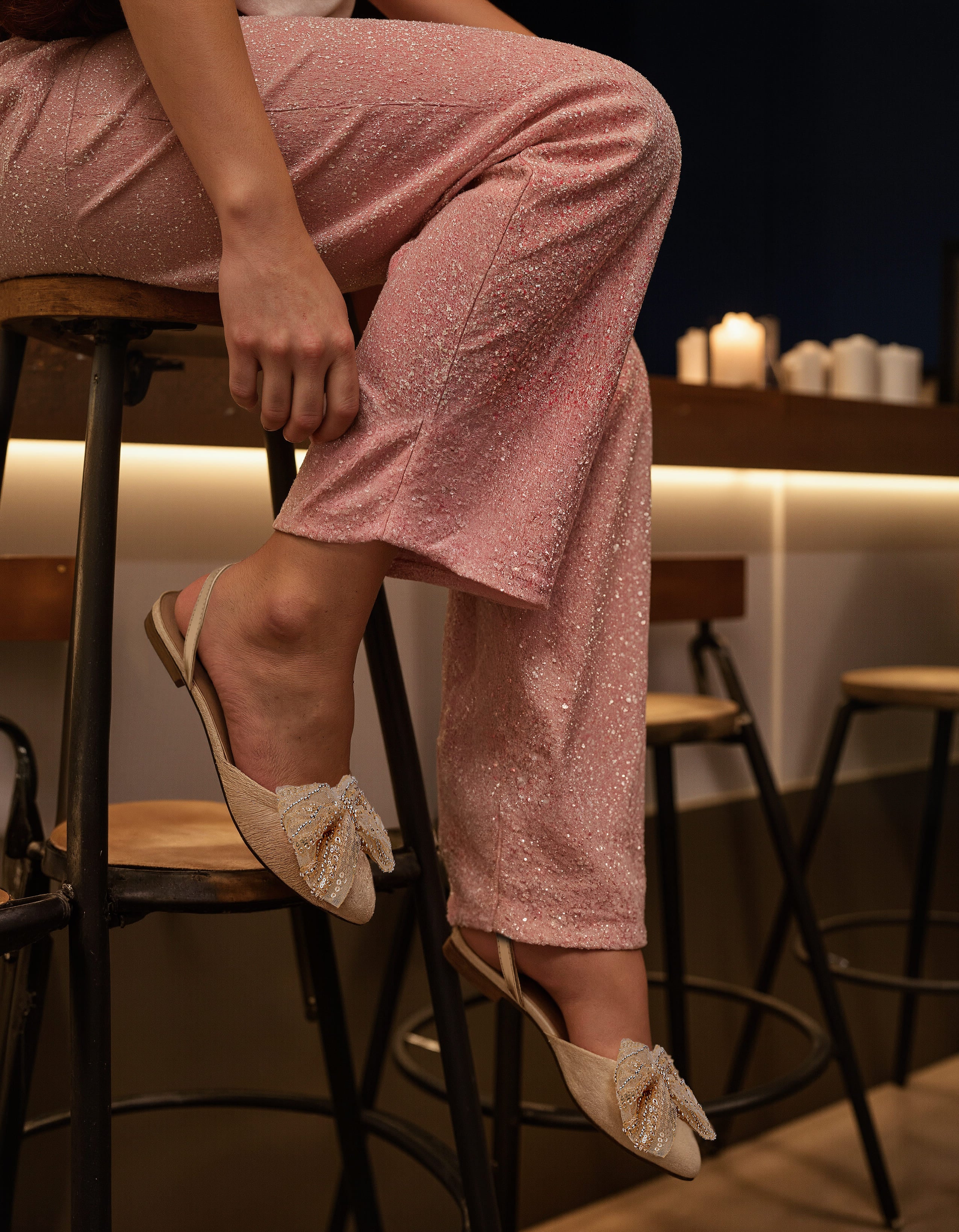 Bailarinas Calibria Doradas