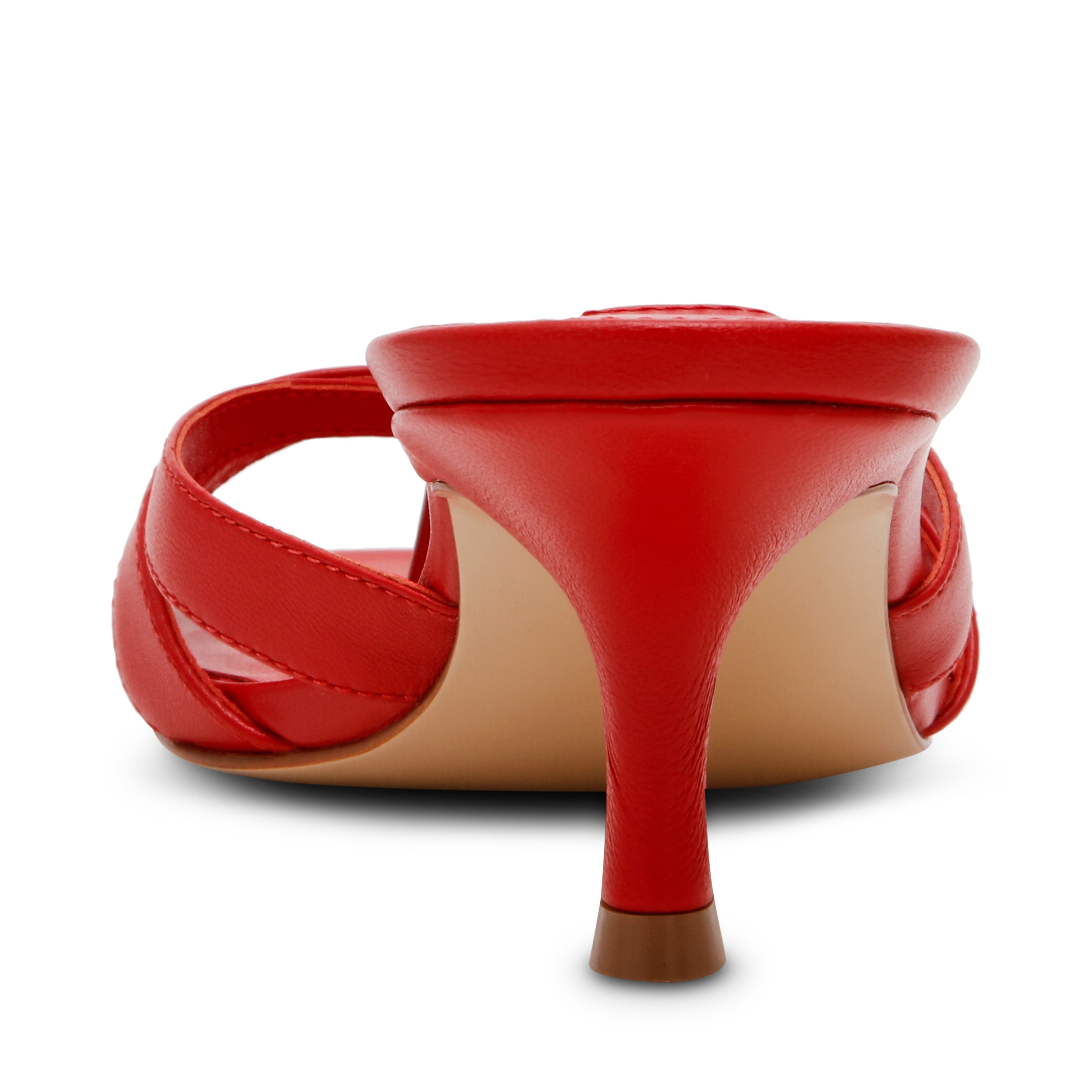 Sandalias de tacón Cary Roja